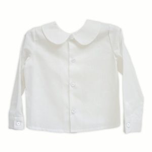 Cotton Peterpan Collar Shirt