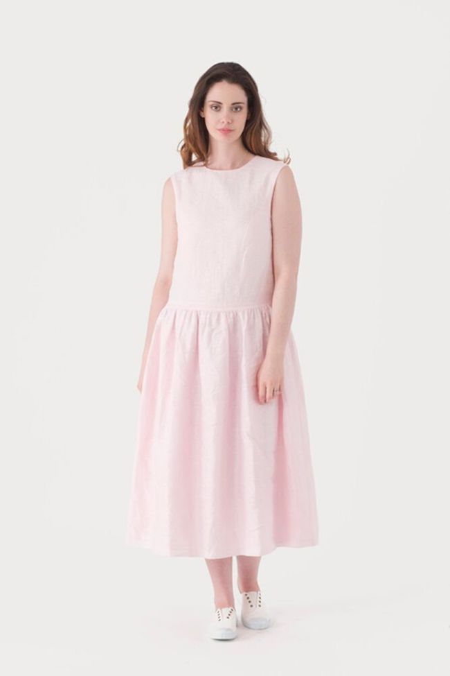 Long linen dress – p3
