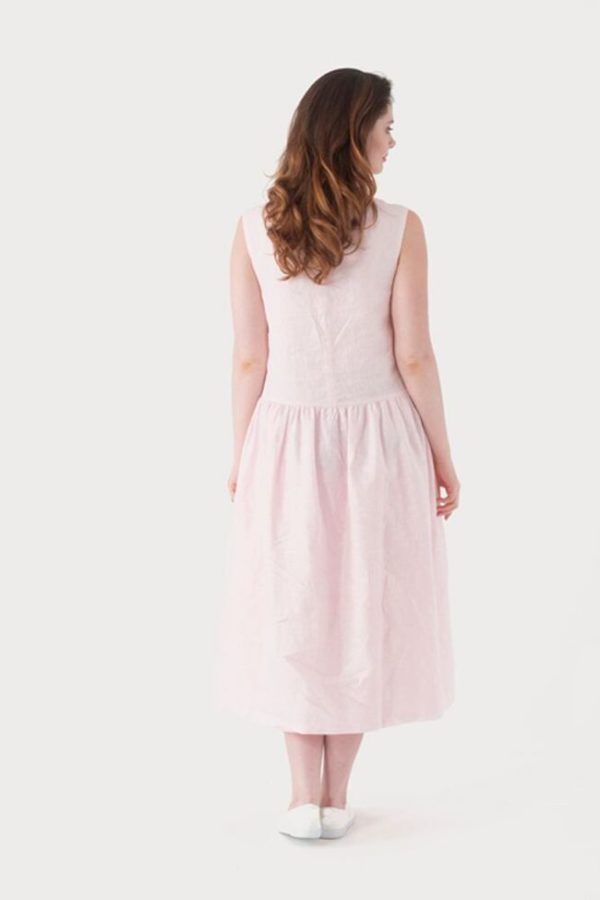 Long linen dress – p5