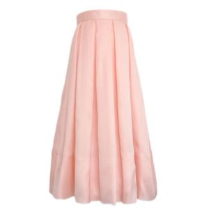 Long Pleated Skirt