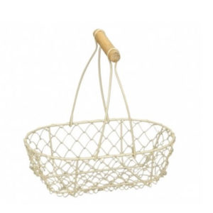Simple Ivory Basket