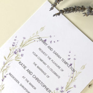 Lavender Stationery Overview Pic 2