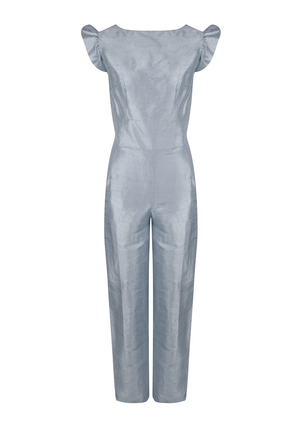 frill sleeve jumpsuit