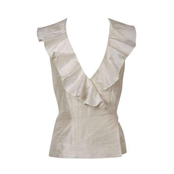Frill top front