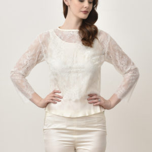 Lace Top Front Crop