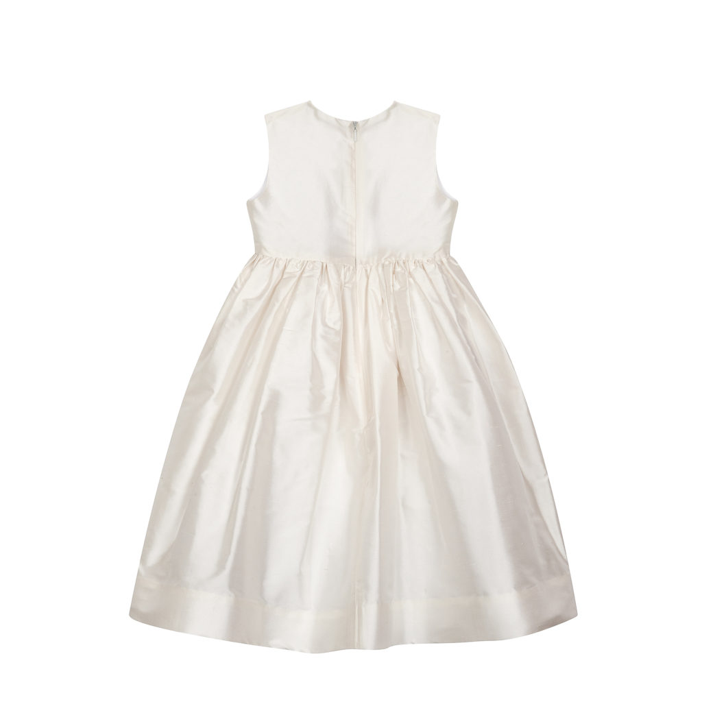 Flower Girl Silk Taffeta Dress The Little Wedding Company