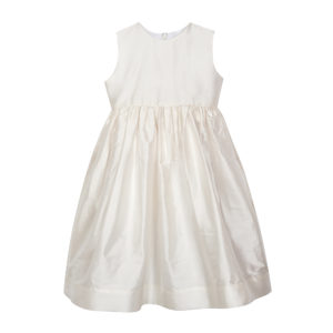 Flower Girl Silk Taffeta Dress